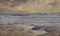 ROCKS & FORESHORES by W. Playfair Dixon at Ross's Online Art Auctions