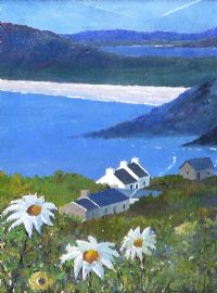 TRA NA ROSSAN, DOWNINGS, COUNTY DONEGAL by Sean Lorinyenko at Ross's Online Art Auctions