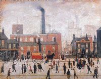 COMING HOME FROM THE MILL by Laurence Stephen Lowry RA at Ross's Online Art Auctions