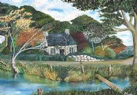 STONE COTTAGE by Patrick Quigley at Ross's Online Art Auctions