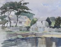 KILLOUGH HARBOUR by James Watson at Ross's Online Art Auctions