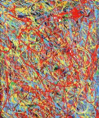 BACK TO POLLOCK by David Wilson at Ross's Online Art Auctions