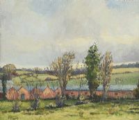 EDENDERRY MILL by Larry McIlwaine at Ross's Online Art Auctions