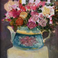 STILL LIFE, FLOWERS by Alexel Petrenko at Ross's Online Art Auctions