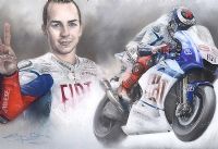 JORGE LORENZO by Stephen Doig at Ross's Online Art Auctions