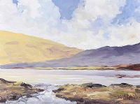 IN DONEGAL by Hugh McIlfatrick at Ross's Online Art Auctions