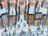 A WINTER'S EVE by John Ormsby at Ross's Online Art Auctions