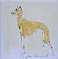 THE ITALIAN GREYHOUND by Con Campbell at Ross's Online Art Auctions