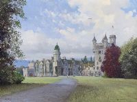 BALMORAL CASTLE by David Long UWS at Ross's Online Art Auctions