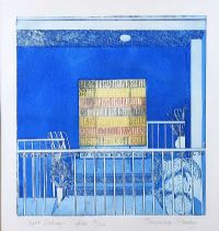 NIGHT BALCONY, PAPHOS by Jacqueline Stanley HRHA at Ross's Online Art Auctions