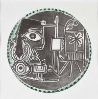 JACQUELINE AU CHEVALET by Pablo Picasso at Ross's Online Art Auctions