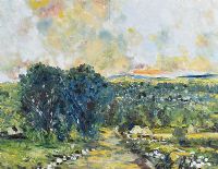WEXFORD LANDSCAPE by John Gerard Keogh at Ross's Online Art Auctions