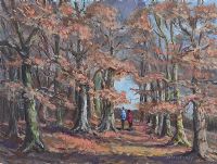 LOUGHBRICKLAND WOODS by Dermot Gray at Ross's Online Art Auctions
