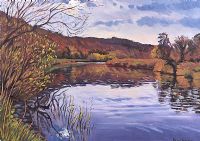 RIVER REFLECTIONS by Raymond Balfe at Ross's Online Art Auctions