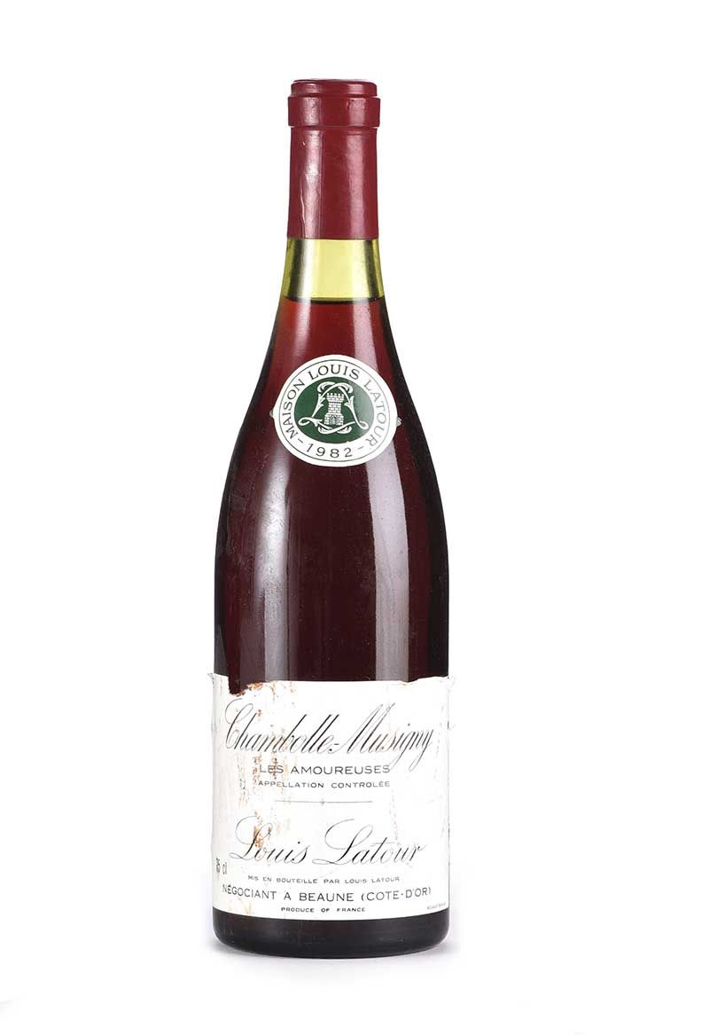 ONE BOTTLE CHAMBOLLE-MUSIGNY 1985