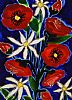 POPPIES & DAISIES by Simone Walsh at Ross's Online Art Auctions