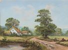 COTTAGE BY THE ROAD by Wendy Reeves at Ross's Online Art Auctions