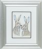 STARTLED HARES by Anne Jolivet at Ross's Online Art Auctions