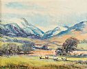 THE MOURNES IN WINTER by Allan Ardies at Ross's Online Art Auctions