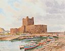 CARRICKFERGUS CASTLE, COUNTY ANTRIM by Colin Gibson at Ross's Online Art Auctions