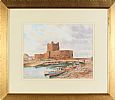 CARRICKFERGUS CASTLE, COUNTY ANTRIM by Colin Gibson at Ross's Online Art Auctions