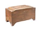 CHINESE HARDWOOD BLANKET BOX at Ross's Online Art Auctions