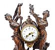ANTIQUE FRENCH FIGURE MANTLE CLOCK at Ross's Online Art Auctions