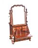 GEORGIAN INLAID MAHOGANY DRESSING TABLE MIRROR at Ross's Online Art Auctions