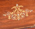 FINE VICTORIAN INLAID ROSEWOOD WRITING SLOPE at Ross's Online Art Auctions