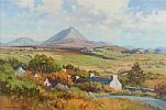 ERRIGAL DONEGAL by David Long UWS at Ross's Online Art Auctions
