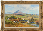 ERRIGAL DONEGAL by David Long UWS at Ross's Online Art Auctions