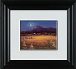 MOONLIT HARVEST NEAR THE MOURNES by William Cunningham at Ross's Online Art Auctions