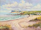 BEACH AT BALLYCASTLE by William Yeaman at Ross's Online Art Auctions