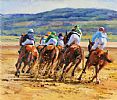 HORSE RACING by Conor Maguire at Ross's Online Art Auctions
