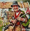 IRISH PIPER by Roy Wallace at Ross's Online Art Auctions