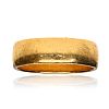 18CT GOLD GENT'S BAND at Ross's Online Art Auctions