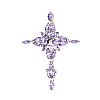 9CT WHITE GOLD TANZANITE PENDANT at Ross's Online Art Auctions