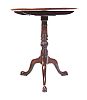 VICTORIAN SNAP TOP LAMP TABLE at Ross's Online Art Auctions