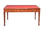 LARGE MAHOGANY DESK at Ross's Online Art Auctions
