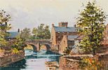 THE OLD BRIDGE AT DROMORE by Colin Gibson at Ross's Online Art Auctions