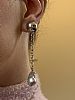 STERLING SILVER BAROQUE PEARL EARRINGS at Ross's Online Art Auctions