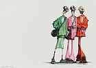 THREE GIRLS by Becky Donnelly at Ross's Online Art Auctions